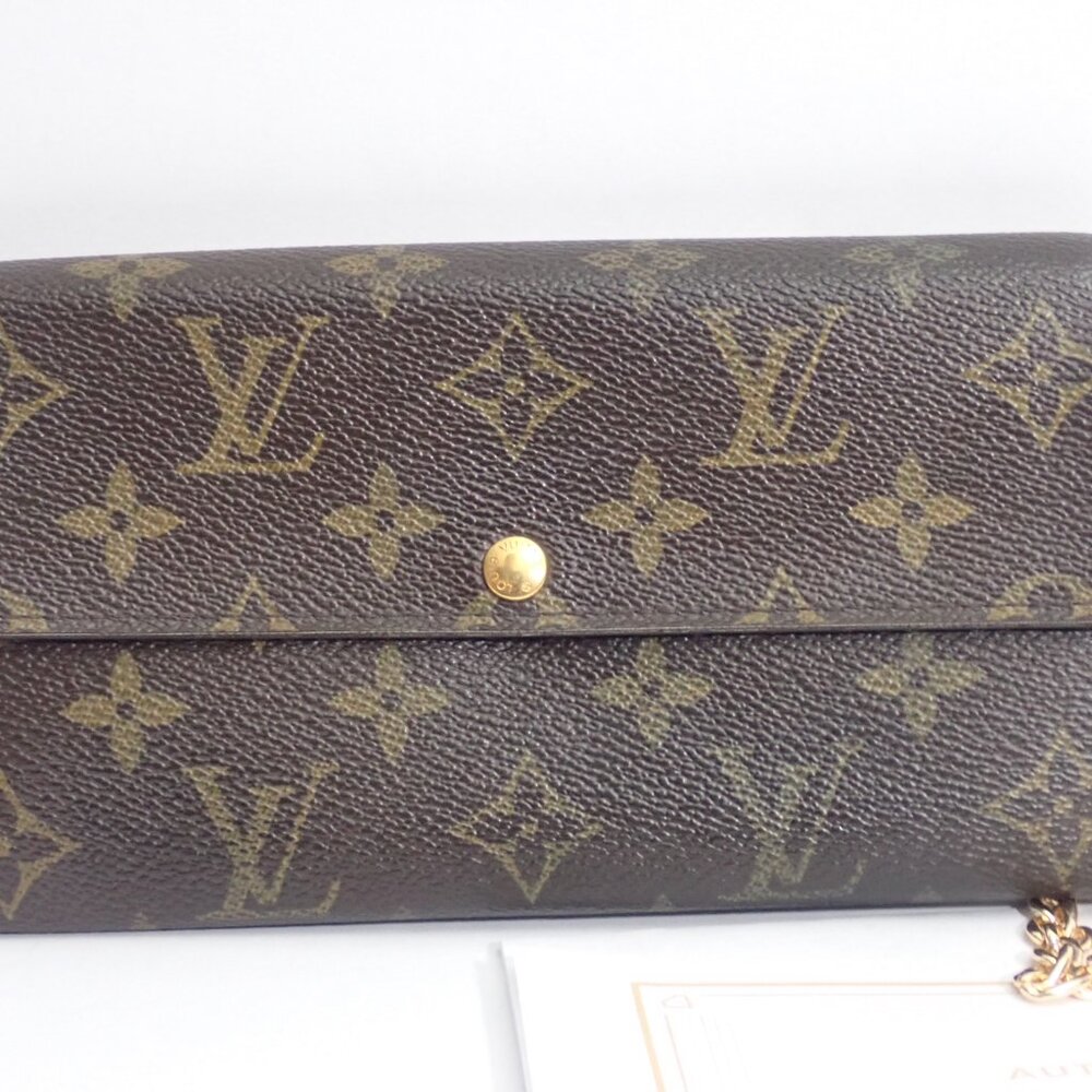Louis Vuitton Sarah Monogram Wallet w/ LV Duster Bag - Picture 3 of 12